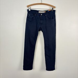 Taylor VTG Stitch Men's Canaan Slim Fit Chino Pants Navy Blue Cotton Blend 30x30